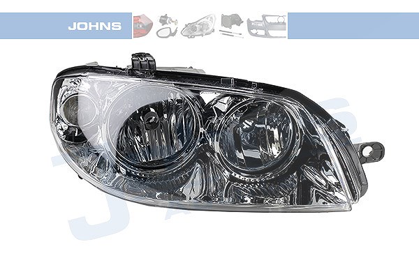 Johns Scheinwerfer H7/H1 ohne Stellmotor für LWR [Hersteller-Nr. 301810-8] für Fiat