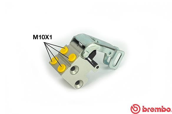 Brembo Bremskraftregler [Hersteller-Nr. R85008] für Seat, VW
