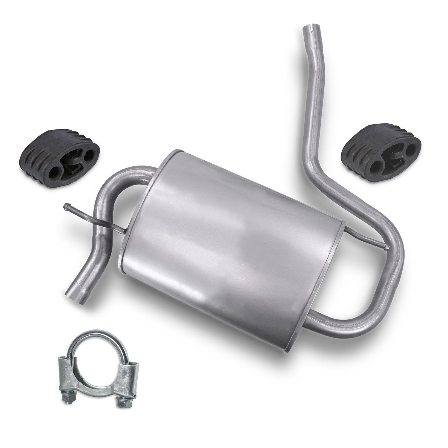 Bestprice Endschalldämpfer + Montagematerial [Hersteller-Nr. 40279396] für Dacia