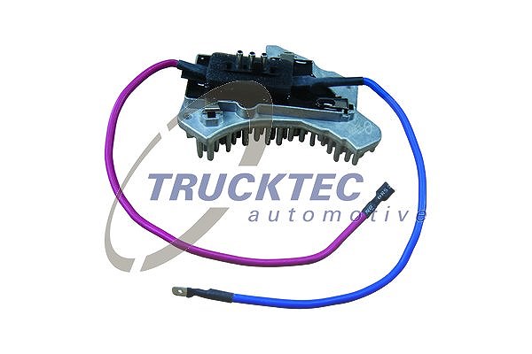 Trucktec Automotive Steuergerät, Heizung/Lüftung [Hersteller-Nr. 02.58.045] für Mercedes-Benz