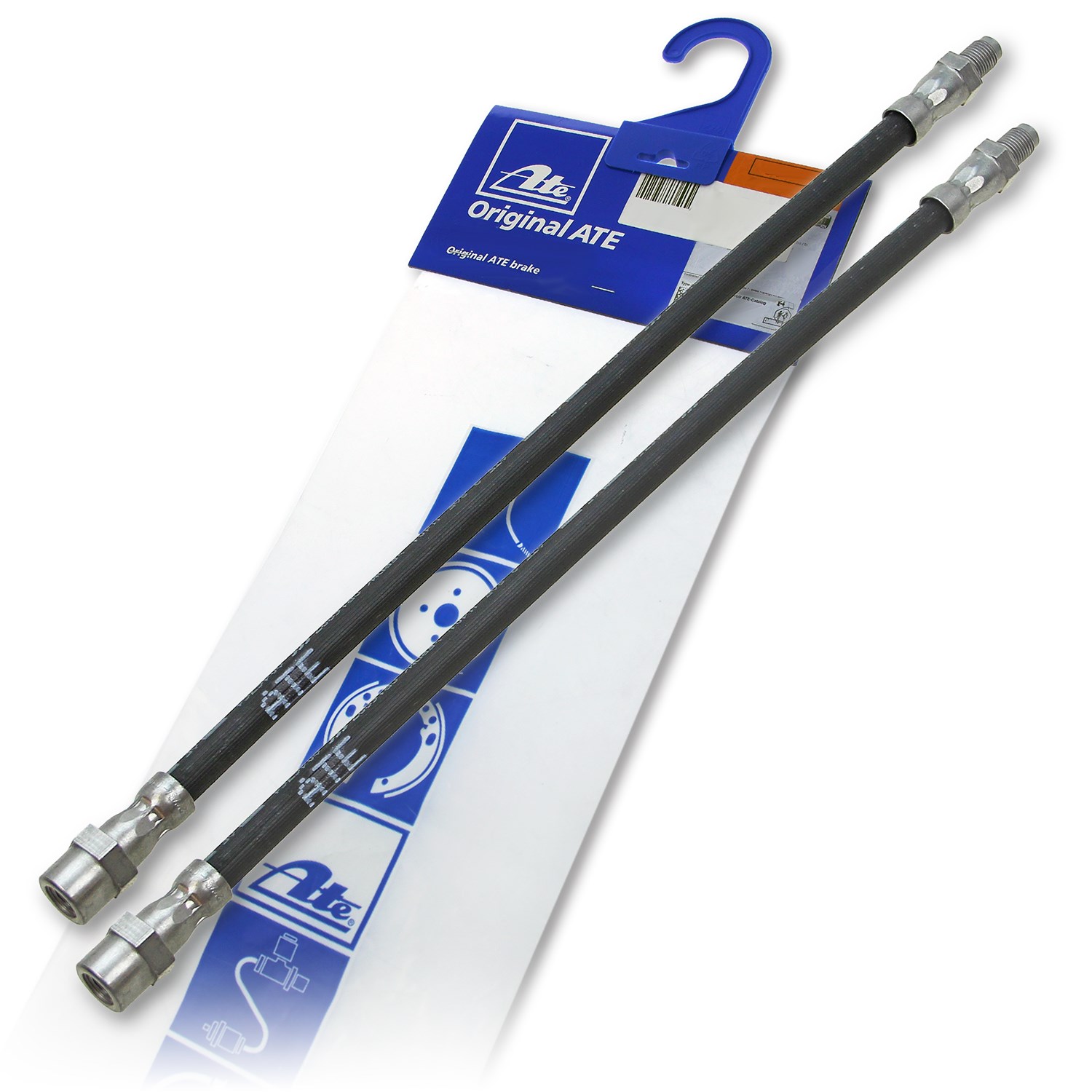 Ate 2x Bremsschlauch Vorderachse [Hersteller-Nr. 40371782] für Mercedes-Benz