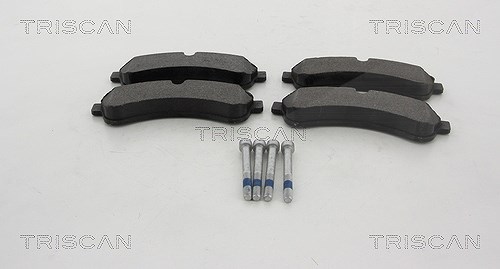 Triscan Bremsbeläge hinten (Satz) [Hersteller-Nr. 811015055] für Iveco