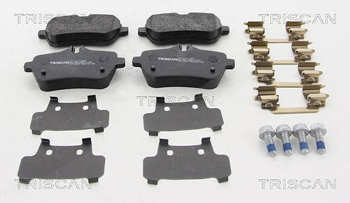 Triscan Bremsbelagsatz, Scheibenbremse [Hersteller-Nr. 811023087] für Mercedes-Benz