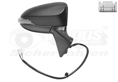 Van Wezel Außenspiegel [Hersteller-Nr. 5493808] für Toyota