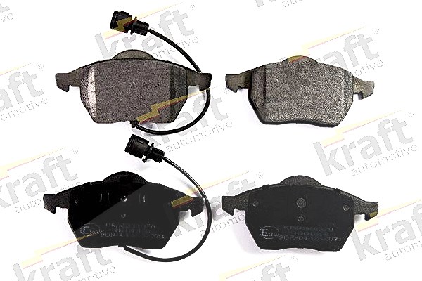 Kraft Automotive Bremsbelagsatz, Scheibenbremse [Hersteller-Nr. 6000070] für Audi, Volvo, VW