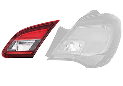 Van Wezel Heckleuchte [Hersteller-Nr. 3804938] für Opel