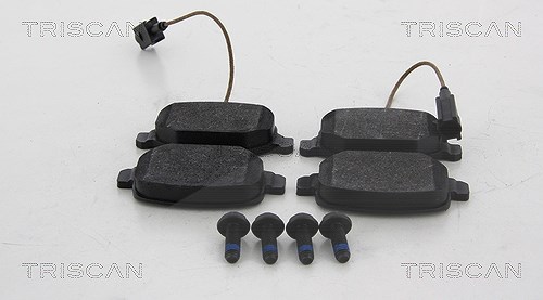 Triscan Bremsbeläge hinten (Satz) [Hersteller-Nr. 811012024] für Alfa Romeo