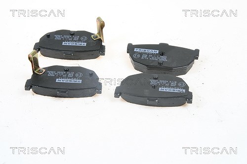 Triscan Bremsbelagsatz, Scheibenbremse [Hersteller-Nr. 811014041] für Nissan, Hyundai