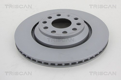 Triscan 1x Bremsscheibe Hinterachse Belüftet [Hersteller-Nr. 8120291002C] für VW, Audi, Seat, Cupra, Skoda