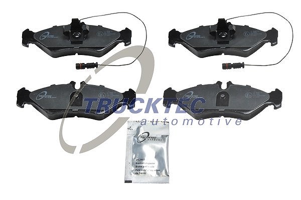 Trucktec Automotive Bremsbelagsatz, Scheibenbremse [Hersteller-Nr. 02.35.084] für VW, Mercedes-Benz