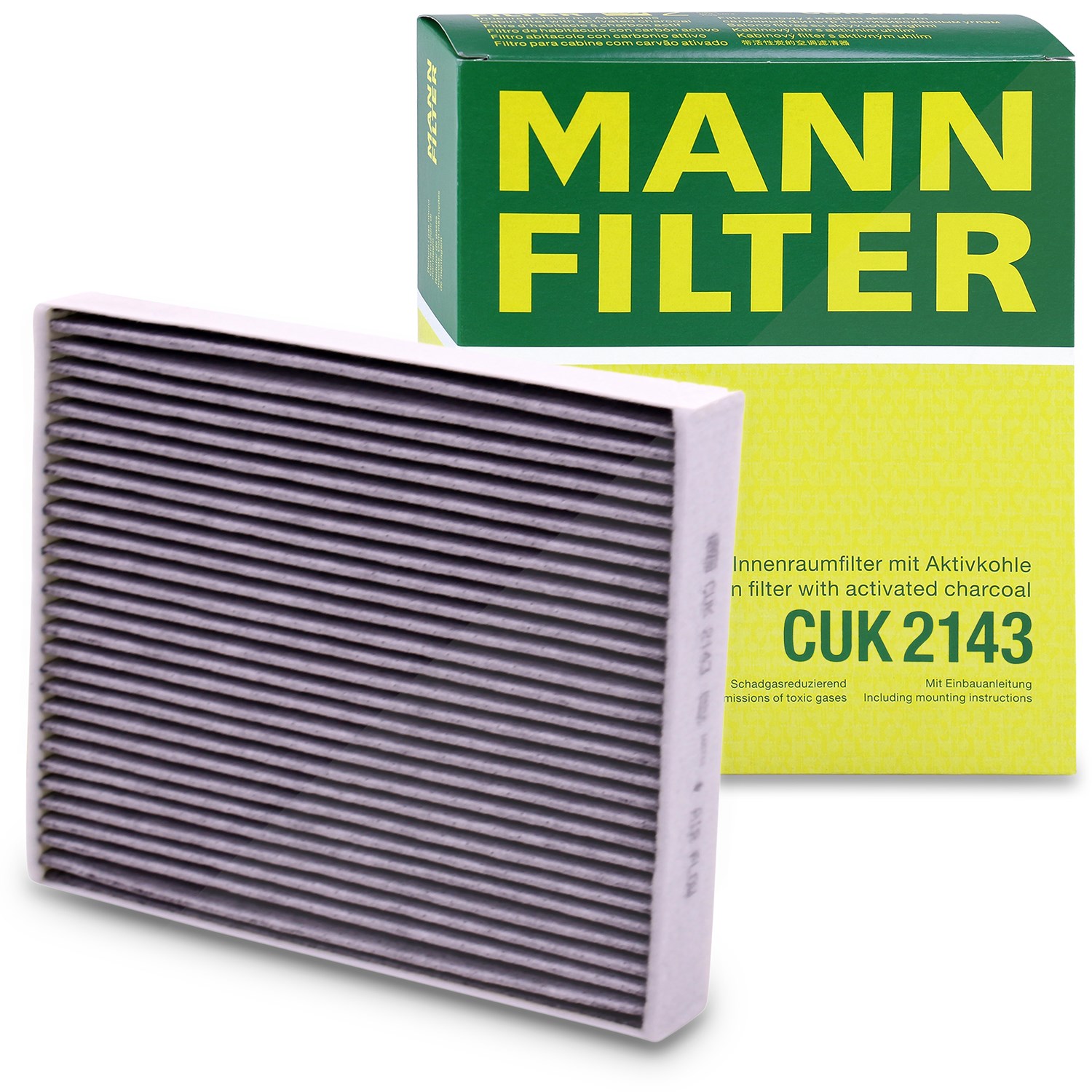 Mann-filter Filter, Innenraumluft [Hersteller-Nr. CUK2143] für Vauxhall, Opel