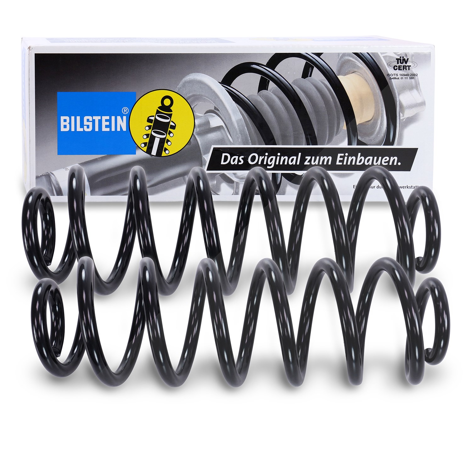 Bilstein 2x Fahrwerksfeder hinten [Hersteller-Nr. 36-269365] für VW
