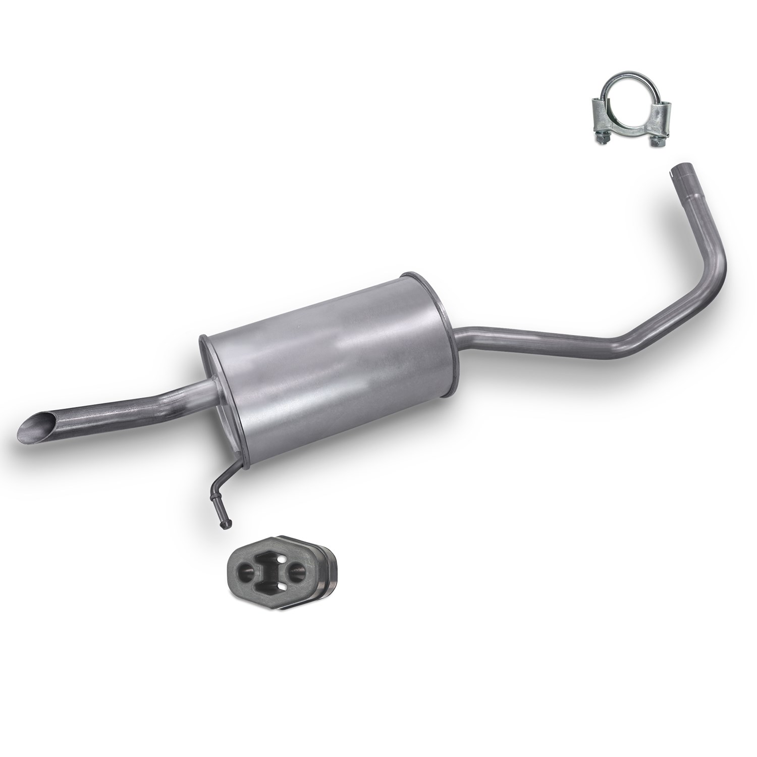 Imasaf Endschalldämpfer + Montagemateríal [Hersteller-Nr. 40366878] für VW