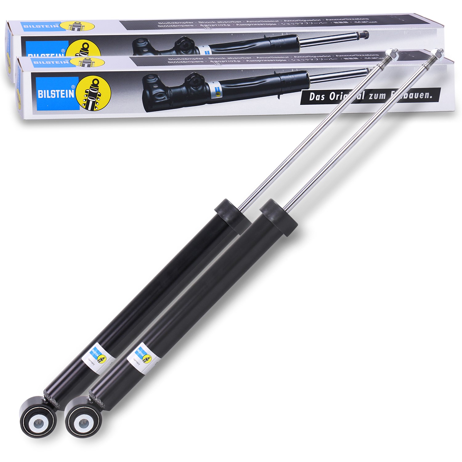 Bilstein 2x Stoßdämpfer Hinterachse [Hersteller-Nr. 19-230542] für Audi, Skoda, VW