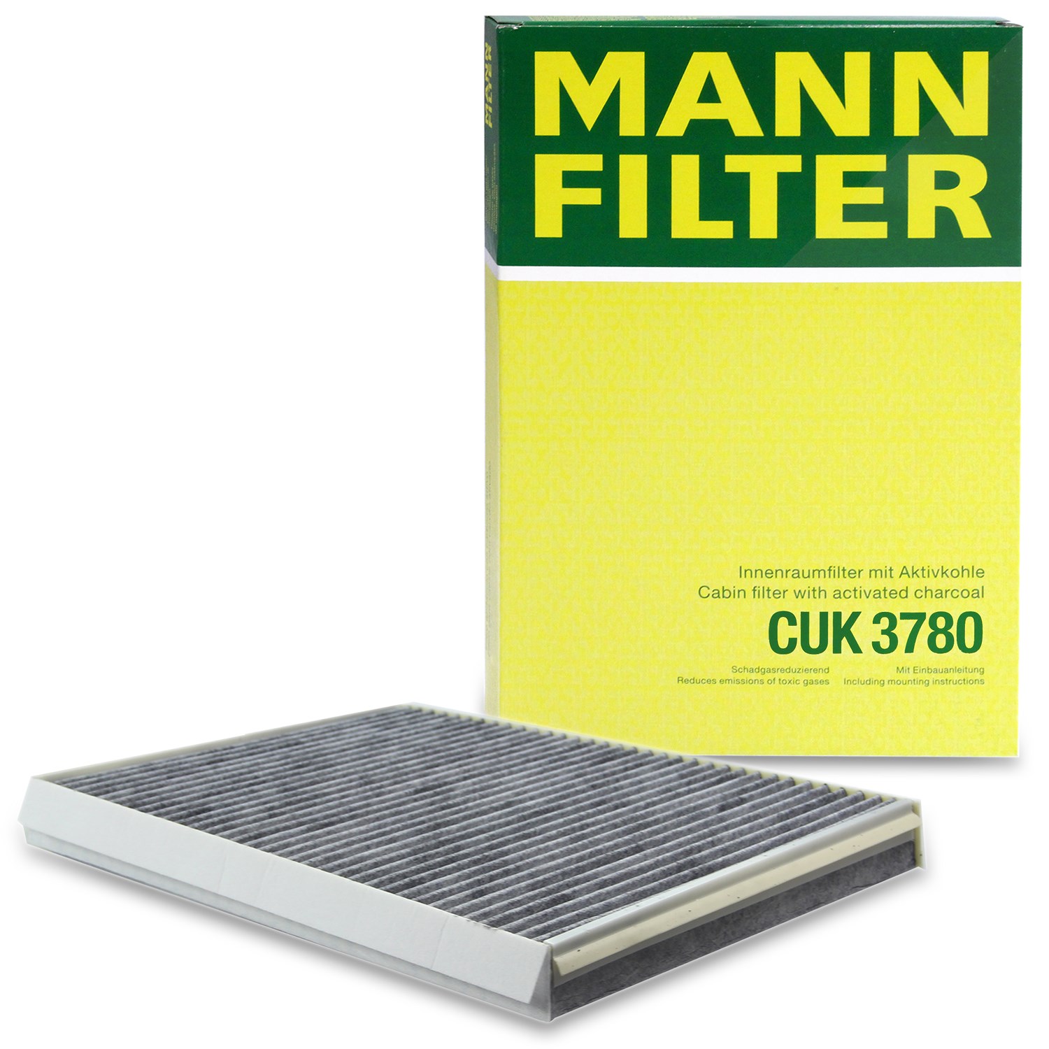 Mann-filter Filter, Innenraumluft [Hersteller-Nr. CUK3780] für Mercedes-Benz