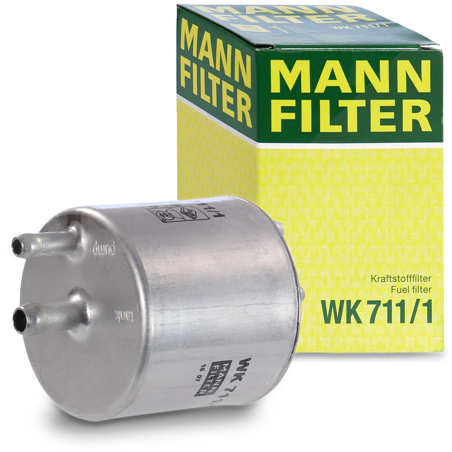 Mann-filter Kraftstofffilter [Hersteller-Nr. WK711/1] für Mercedes-Benz