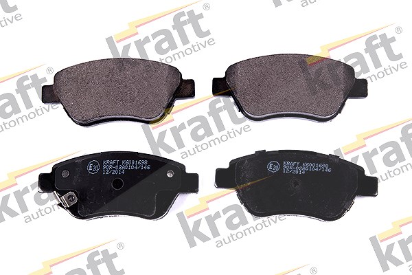Kraft Automotive Bremsbelagsatz, Scheibenbremse [Hersteller-Nr. 6001698] für Opel