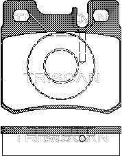 Triscan Bremsbelagsatz, Scheibenbremse [Hersteller-Nr. 811023007] für Mercedes-Benz