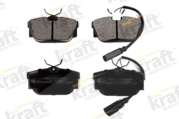 Kraft Automotive Bremsbelagsatz, Scheibenbremse [Hersteller-Nr. 6010905] für VW