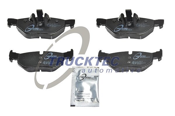 Trucktec Automotive Bremsbeläge hinten (Satz) [Hersteller-Nr. 08.35.130] für BMW