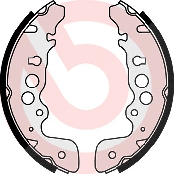 Brembo Bremsbackensatz [Hersteller-Nr. S79521] für Suzuki