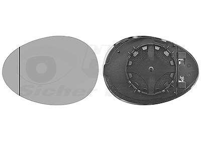 Van Wezel Spiegelglas, Außenspiegel [Hersteller-Nr. 0515837] für Mini