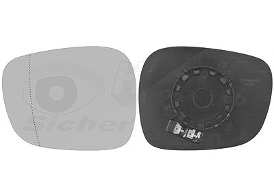 Van Wezel Spiegelglas, Außenspiegel [Hersteller-Nr. 0678837] für BMW