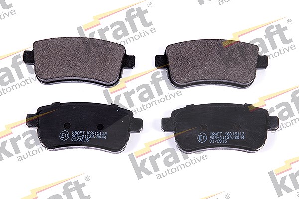 Kraft Automotive Bremsbeläge hinten (Satz) [Hersteller-Nr. 6015112] für Renault