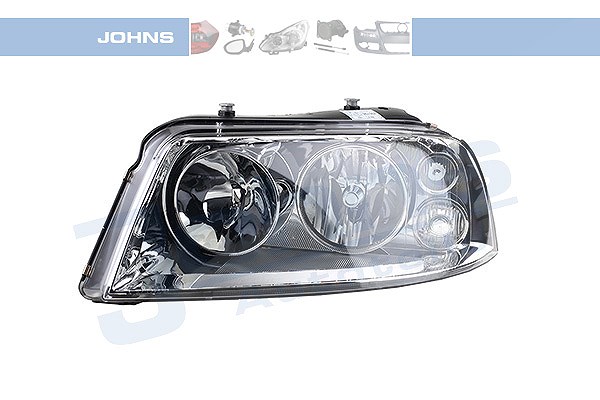 Johns Scheinwerfer H7/H1 mit Stellmotor für LWR [Hersteller-Nr. 957209] für VW