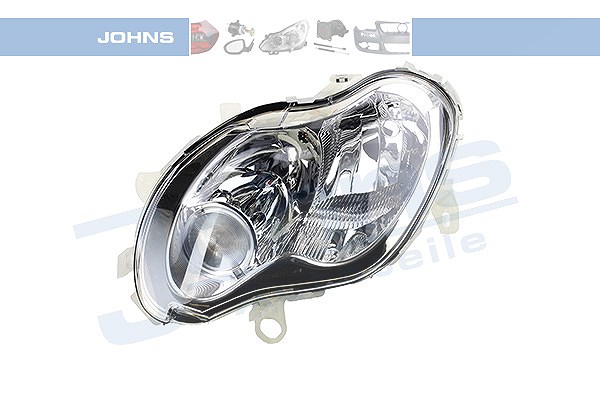 Johns Scheinwerfer H7/H1, elektr. LWR, mit Stellmotor [Hersteller-Nr. 480109-2] für Smart