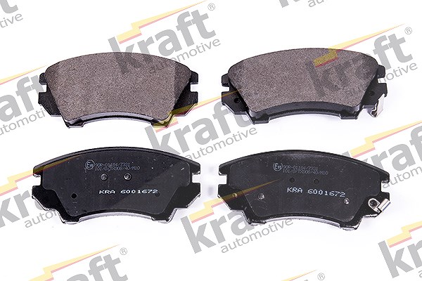 Kraft Automotive Bremsbelagsatz, Scheibenbremse [Hersteller-Nr. 6001672] für Opel