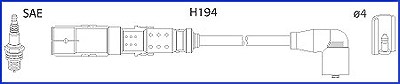 Hüco Zündleitungssatz [Hersteller-Nr. 134794] für VW, Seat
