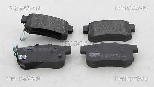 Triscan Bremsbelagsatz, Scheibenbremse [Hersteller-Nr. 811040015] für Honda