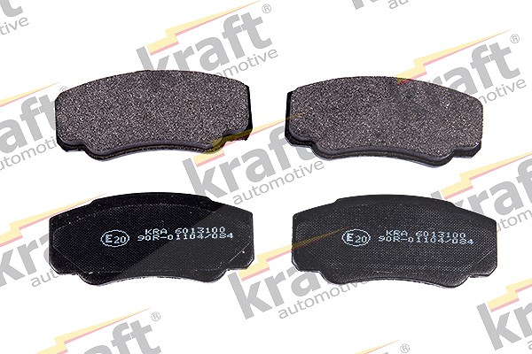 Kraft Automotive Bremsbelagsatz, Scheibenbremse [Hersteller-Nr. 6013100] für Citroën, Peugeot, Fiat