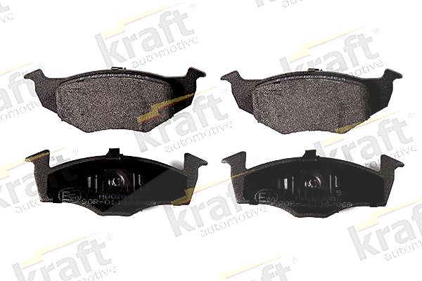 Kraft Automotive Bremsbelagsatz, Scheibenbremse [Hersteller-Nr. 6000275] für VW, Skoda, Seat