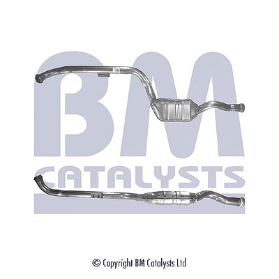 Bm Catalysts Katalysator [Hersteller-Nr. BM80230H] für Mercedes-Benz
