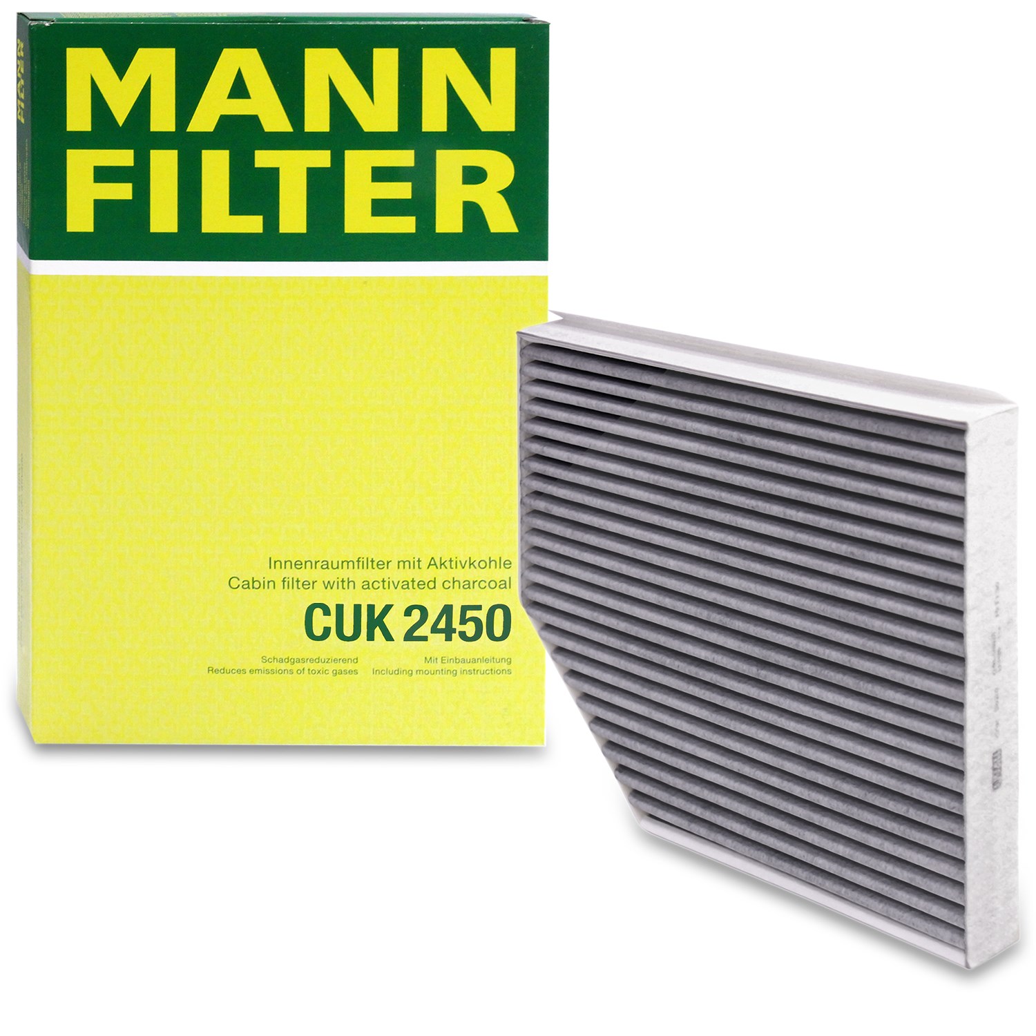 Mann-filter Filter, Innenraumluft [Hersteller-Nr. CUK2450] für Audi, Porsche