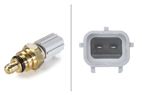 Hella Sensor, Kühlmitteltemperatur [Hersteller-Nr. 6PT009309-781] für Volvo, Ford, Citroën, Jaguar, Land Rover, Mazda, Peugeot