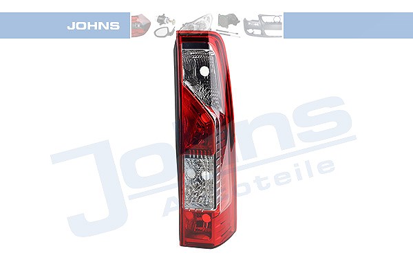 Johns Heckleuchte, ohne Lampenträger [Hersteller-Nr. 609288-1] für Opel, Nissan, Renault