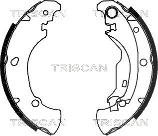 Triscan Bremsbackensatz [Hersteller-Nr. 810015625] für Fiat