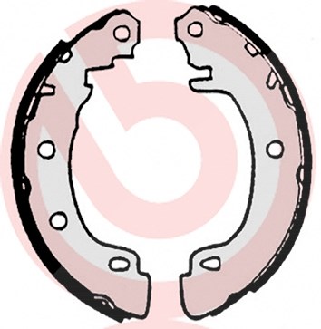 Brembo Bremsbackensatz [Hersteller-Nr. S68522] für Renault, Hyundai