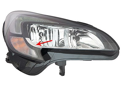 Van Wezel Hauptscheinwerfer [Hersteller-Nr. 3804964] für Opel