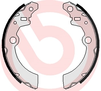 Brembo Bremsbackensatz [Hersteller-Nr. S79523] für Maruti Suzuki, Suzuki