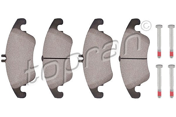 Topran Bremsbelagsatz, Scheibenbremse [Hersteller-Nr. 401900] für Mercedes-Benz