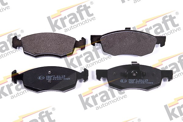 Kraft Automotive Bremsbelagsatz, Scheibenbremse [Hersteller-Nr. 6005027] für Dacia, Renault