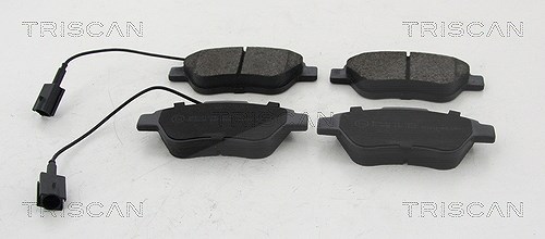 Triscan Bremsbelagsatz, Scheibenbremse [Hersteller-Nr. 811010596] für Citroën, Peugeot, Fiat, Abarth, Alfa Romeo