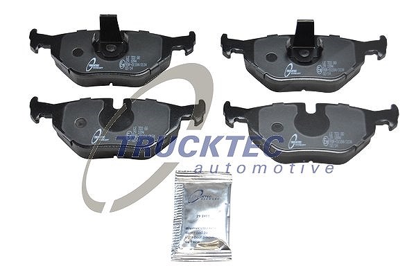 Trucktec Automotive Bremsbeläge hinten (Satz) [Hersteller-Nr. 08.34.109] für BMW