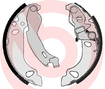Brembo Bremsbackensatz [Hersteller-Nr. S23522] für Fiat