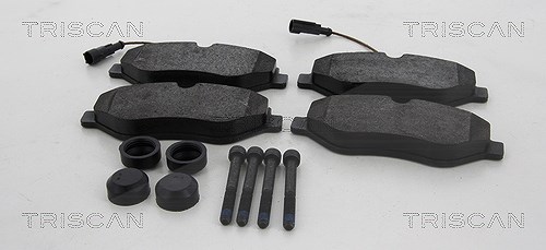 Triscan Bremsbelagsatz, Scheibenbremse [Hersteller-Nr. 811014051] für Nissan
