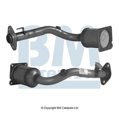 Bm Catalysts Katalysator mit Anbauteilen [Hersteller-Nr. BM91007H] für Peugeot